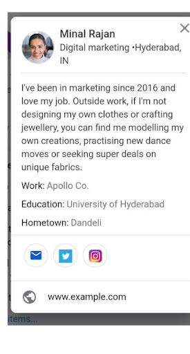 add me to google search