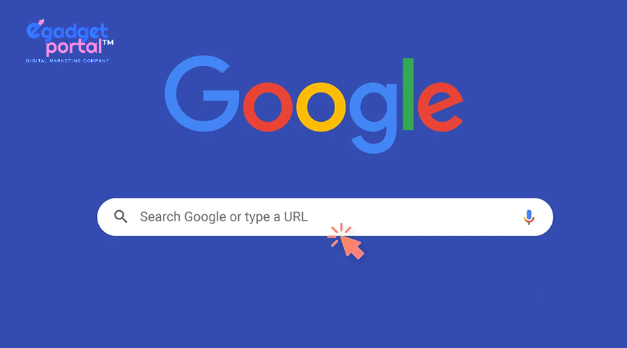 search google or type a url